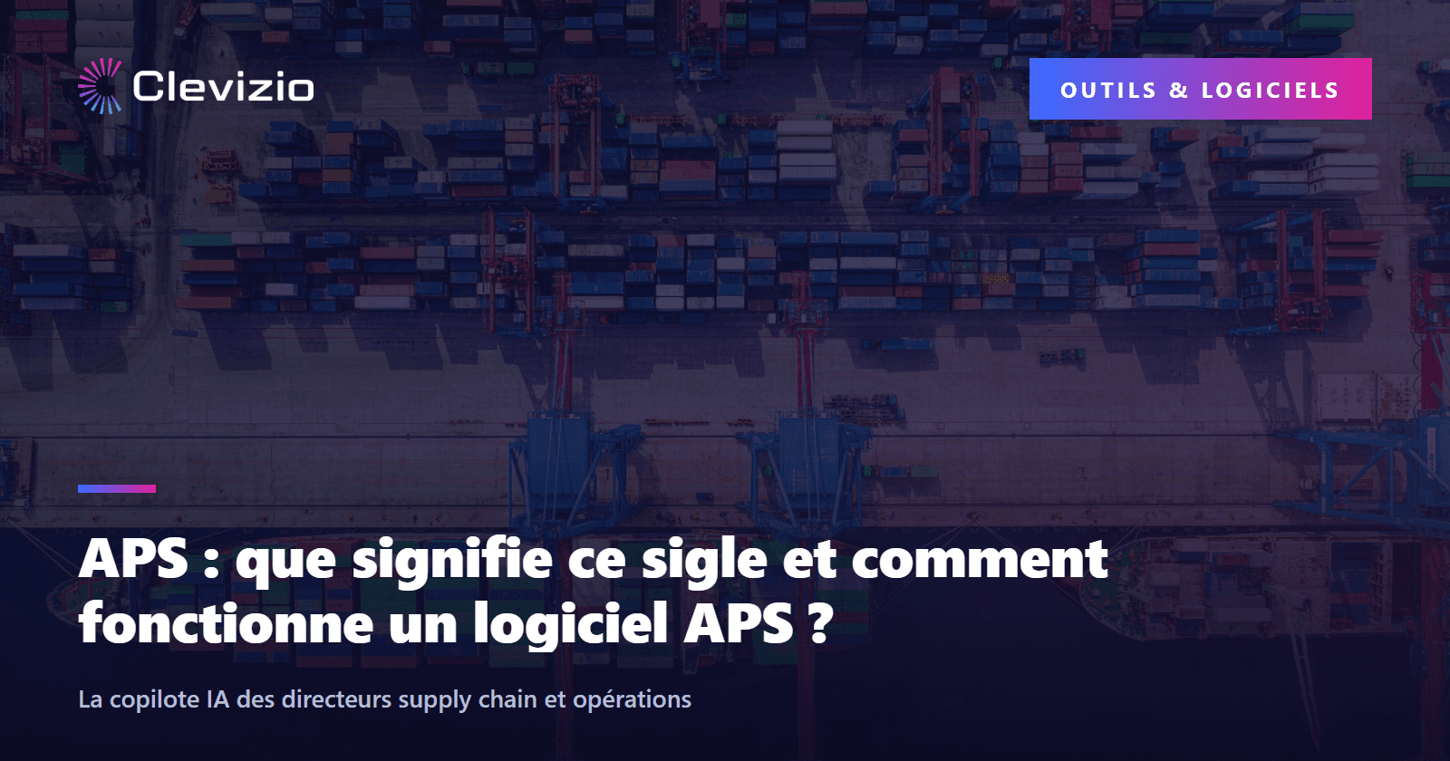 APS : que signifie ce sigle et comment fonctionne un logiciel APS ?