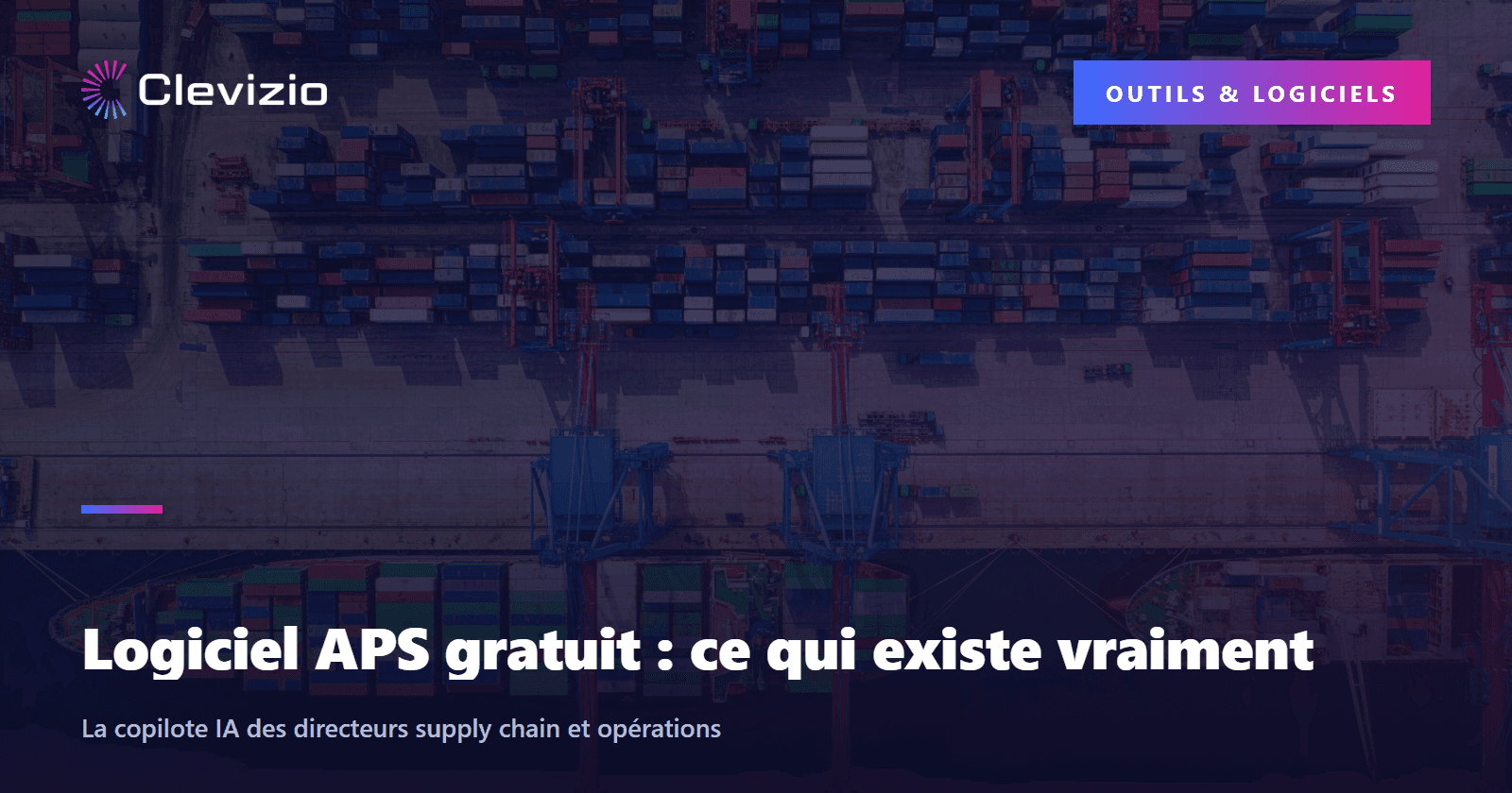 Logiciel APS gratuit : ce qui existe vraiment